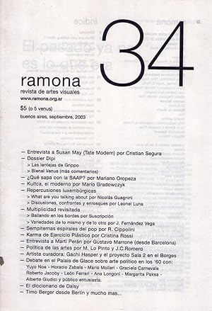RAMONA - No. 34, septiembre de 2003