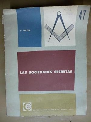 Seller image for La Sociedades Secretas. for sale by Carmichael Alonso Libros