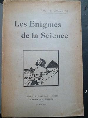 Bild des Verkufers fr LES ENIGMES DE LA SCIENCE. zum Verkauf von Carmichael Alonso Libros