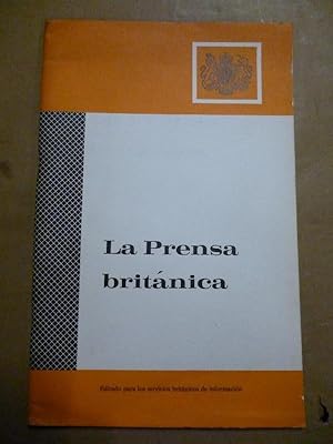 Seller image for La Prensa Britnica. for sale by Carmichael Alonso Libros