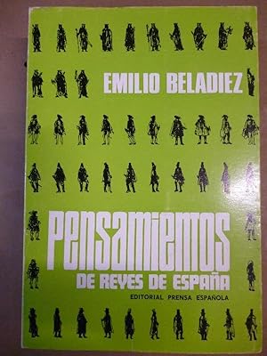 Image du vendeur pour Pensamientos de los Reyes de Espaa. mis en vente par Carmichael Alonso Libros