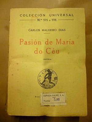 Seller image for Pasin de Mara do Cu. for sale by Carmichael Alonso Libros