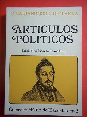 Seller image for ARTCULOS POLTICOS. Introduccin, ed. y notas de Ricardo Navas Ruiz. for sale by Carmichael Alonso Libros