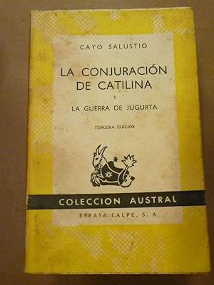 Seller image for La Conjuracin de Catilina y la Guerra de Jugurta. for sale by Carmichael Alonso Libros