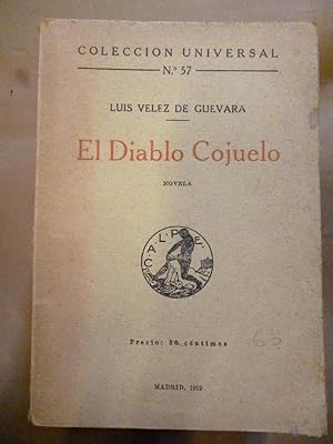 Imagen del vendedor de El Diablo Cojuelo. Novela. a la venta por Carmichael Alonso Libros