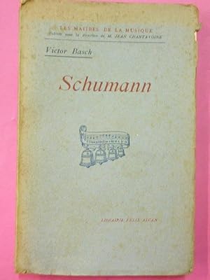 Bild des Verkufers fr Schumann. zum Verkauf von Carmichael Alonso Libros