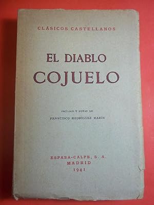 Imagen del vendedor de EL DIABLO COJUELO. Prlogo y notas de Francisco Rodrguez Marn. a la venta por Carmichael Alonso Libros