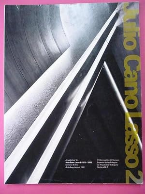 Imagen del vendedor de Julio Cano Lasso. 2. (1975-1992.) Arquitectos 124. a la venta por Carmichael Alonso Libros