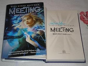 Imagen del vendedor de Meeting: Signed a la venta por SkylarkerBooks