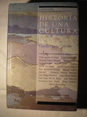 Imagen del vendedor de Historia de una cultura T. IV. Castilla y Leon / Informe a la venta por Librera Antonio Azorn
