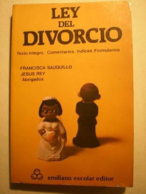 Imagen del vendedor de Ley del divorcio. Texto ntegro. Comentarios. Indices. Formularios a la venta por Librera Antonio Azorn