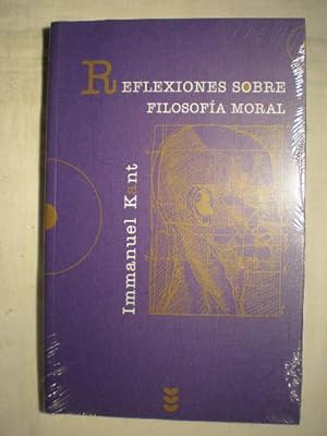 Imagen del vendedor de Reflexiones sobre filosofía moral a la venta por Librería Antonio Azorín