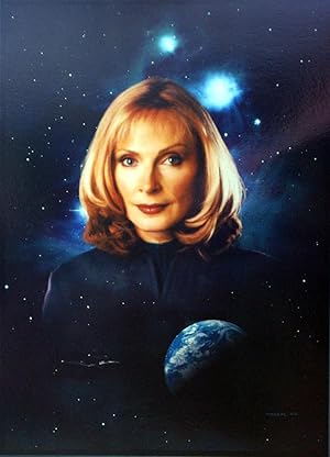 Bild des Verkufers fr Gates McFadden - Print (Signed) zum Verkauf von Print Matters