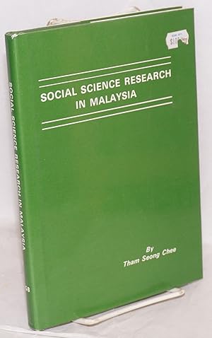 Bild des Verkufers fr Social science research in Malaysia zum Verkauf von Bolerium Books Inc.