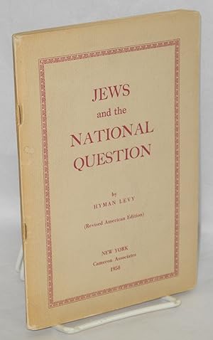 Jews and the National Question. Revised American edition