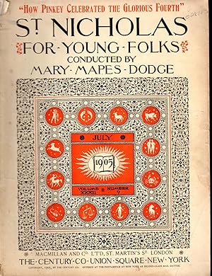 Imagen del vendedor de St. Nicholas for Boys and Girls Volume XXXII, No. 9: July, 1905 a la venta por Dorley House Books, Inc.