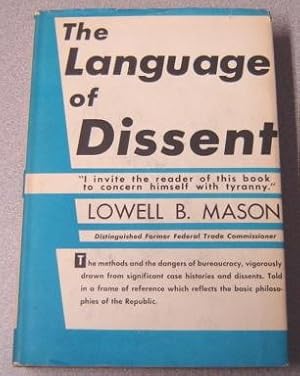 Image du vendeur pour The Language Of Dissent mis en vente par Books of Paradise