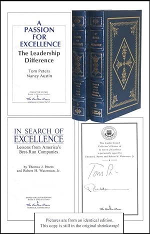Image du vendeur pour In Search of Excellence & A Passion for Excellence (2 VOL.) mis en vente par Parrish Books