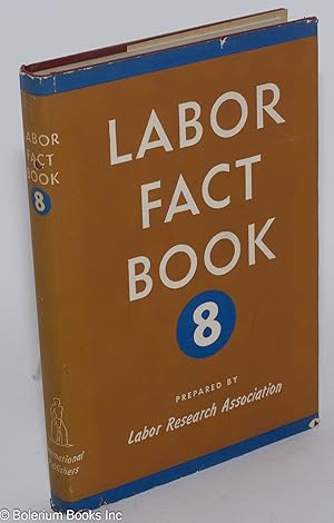 Seller image for Labor fact book 8 for sale by Bolerium Books Inc.