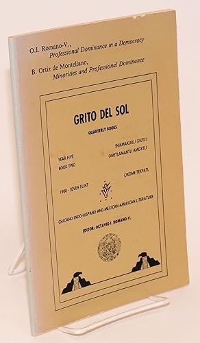 Seller image for Grito del sol; quarterly books, year five, book two, 1980 - seven flint for sale by Bolerium Books Inc.