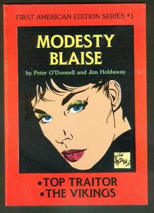 Immagine del venditore per MODESTY BLAISE - "Top Traitor" // "The Vikings". (Series #1). venduto da Comic World