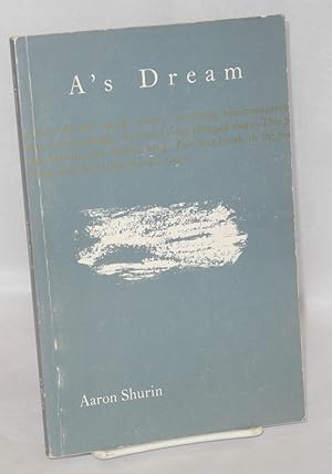 Image du vendeur pour A's Dream mis en vente par Bolerium Books Inc.