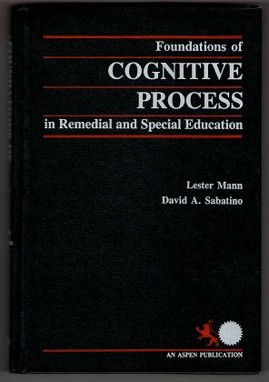 Bild des Verkufers fr Foundations of cognitive process in remedial and special education. zum Verkauf von Antiquariat Peda