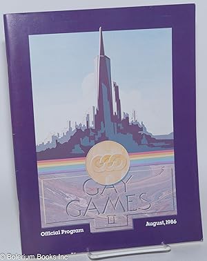 Gay Games II; official program, August, 1986