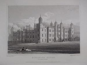 Seller image for Original Single Engraving from Views of the Seats of Noblemen and Gentlemen in England Scotland and Wales. By J.P. Neale. Published Between 1818 - 1829. for sale by Rostron & Edwards