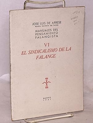 El sindicalismo de la Falange