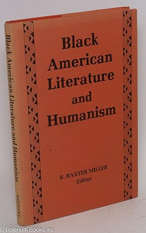 Seller image for Black American literature and humanism for sale by Bolerium Books Inc.