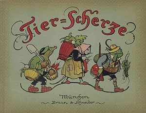 Imagen del vendedor de Tier-Scherze. 3. Auflage a la venta por Buch- und Kunst-Antiquariat Flotow GmbH