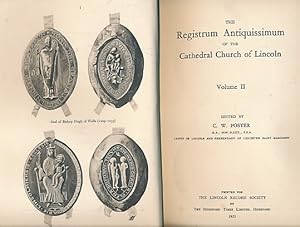 Image du vendeur pour The Registrum Antiquissimum of the Cathedral Church of Lincoln. Volume II mis en vente par Barter Books Ltd