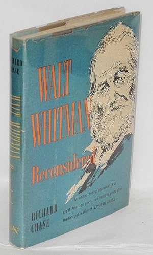 Imagen del vendedor de Walt Whitman reconsidered a la venta por Bolerium Books Inc.