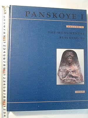 Seller image for Panskoye I : Volume 1 : The Monumental Building U6 : Text for sale by Expatriate Bookshop of Denmark