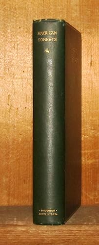 Seller image for American Sonnets for sale by Novelty Shop Used & Rare Books