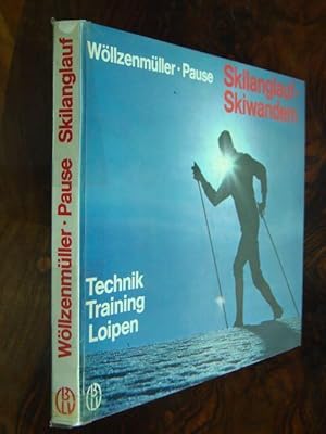 Immagine del venditore per Skilanglauf - Skiwandern. Technik - Training - Loipen. beraus reich illustrierter mit Abbildungen und Zeichnungen im Text und auf Tafeln sowie einigen Tabellen. Zeichnungen von Renate Maier-Rothe und Barbara Beyreiss. venduto da Antiquariat Tarter, Einzelunternehmen,