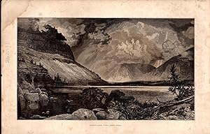 Seller image for Engraving: "Moore's Lake, utah".from The Aldine Magazine, January, 1874 for sale by Dorley House Books, Inc.