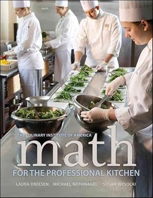 Seller image for Math for the Professional Kitchen (Paperback) for sale by AussieBookSeller