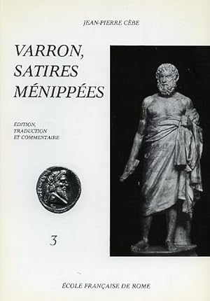 Image du vendeur pour Satires Mnippes. 3.Caprinum proelium-Endymiones. mis en vente par FIRENZELIBRI SRL