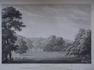 A Fine Original Antique Engraved Print Illustrating Stone Easton in Somerset, Published By John C...