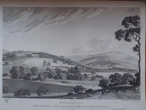 A Fine Original Antique Engraved Print Illustrating Bailbrook Lodge in Somerset, Published By Joh...