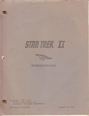 Star Trek II Writer/Director's Guide