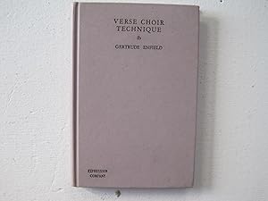 Verse Choir Values and Technique.