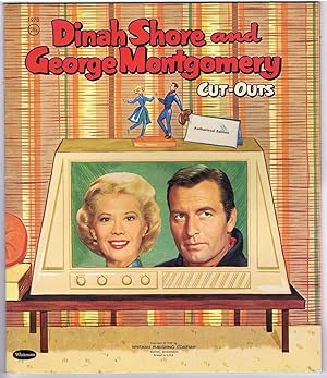 Dinah Shore and George Montgomery CUT-OUTS FOLDER (Folder ONLY, NO CUT-OUTS)