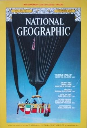 Imagen del vendedor de National Geographic 1978 - 12, "Double Eagle II" Leaps the Atlantic a la venta por Antiquariat Lindbergh