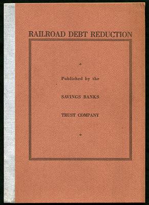 Seller image for Railroad Debt Reduction: Outline of a Plan for the Gradual Reduction of Railroad Debt, Tested by Application to the Financial History of Three Bankrupt Railroads for sale by Kaaterskill Books, ABAA/ILAB