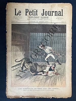 LE PETIT JOURNAL-N°22-SAMEDI 25 AVRIL 1891