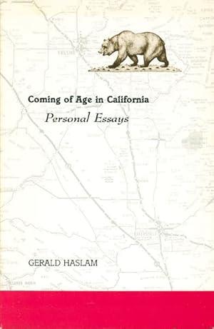 Bild des Verkufers fr COMING OF AGE IN CALIFORNIA: Personal Essays. zum Verkauf von Bookfever, IOBA  (Volk & Iiams)