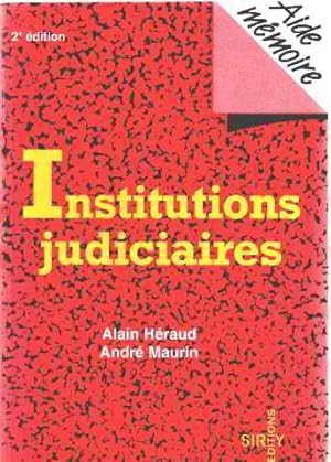 Institutions judiciaires